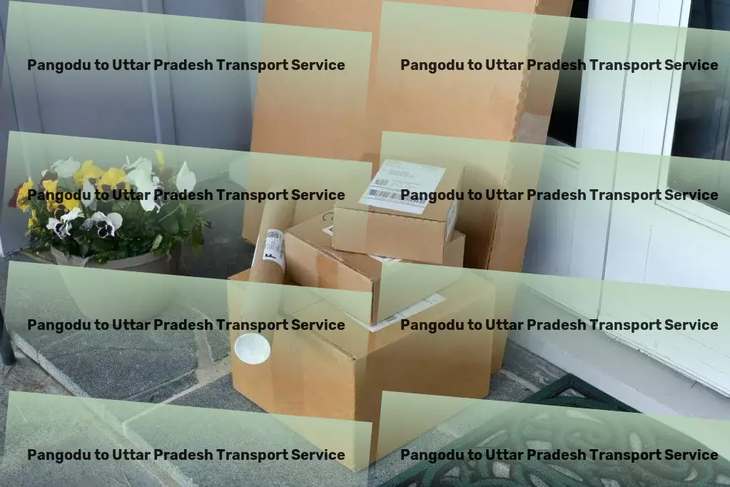 Pangodu to Uttar Pradesh Transport Efficiently connecting India with unmatched transport services! - Express goods services