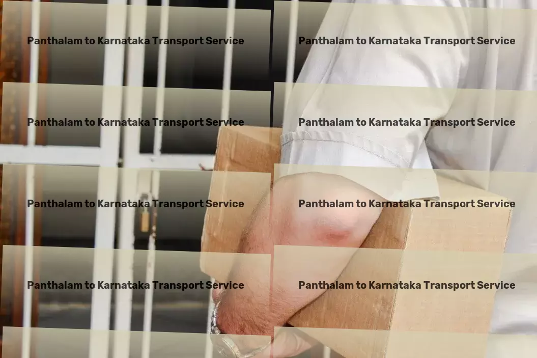 Panthalam to Karnataka Transport Smart transport solutions