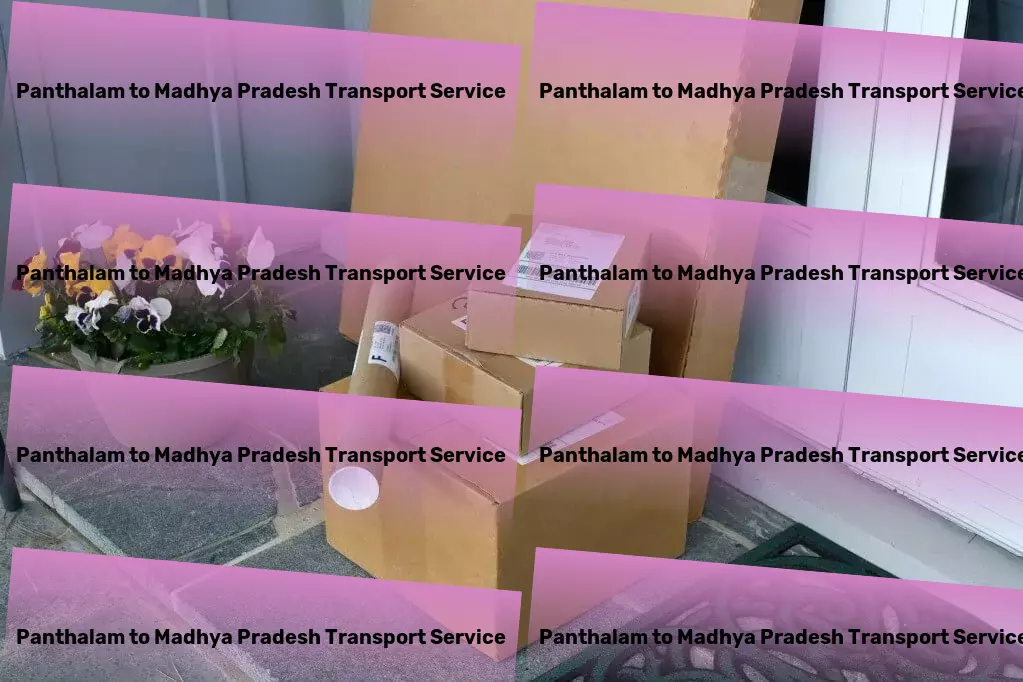 Panthalam to Madhya Pradesh Transport International freight logistics