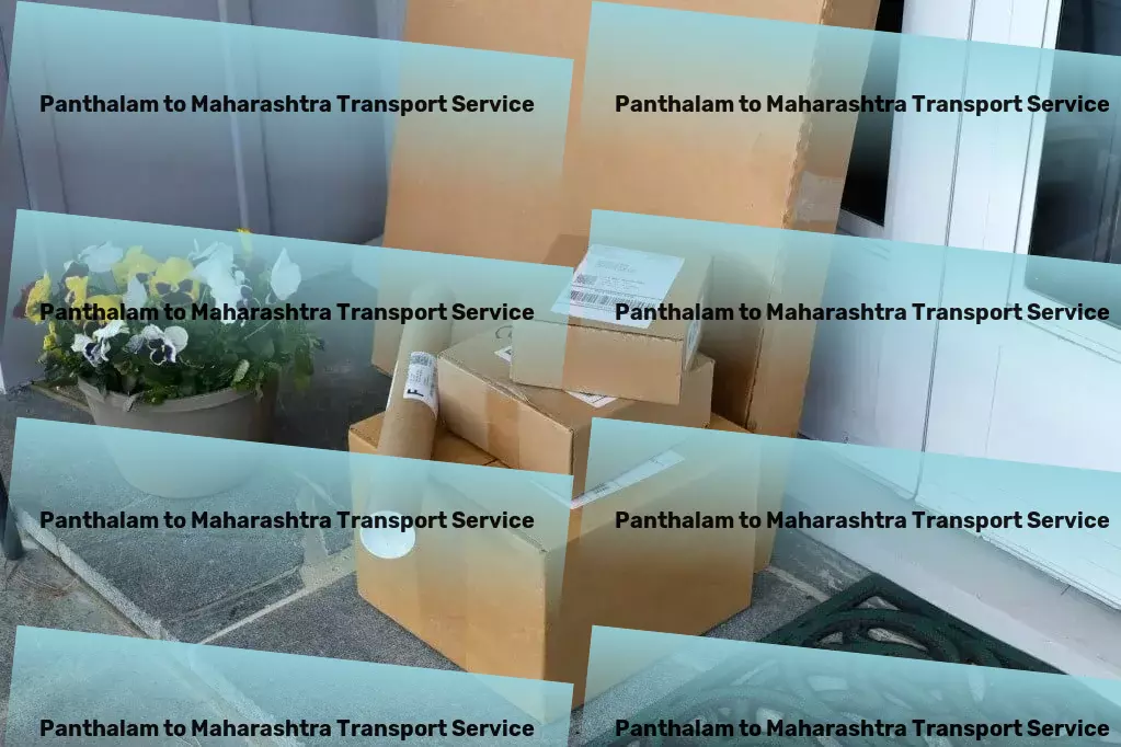 Panthalam to Maharashtra Transport Package shipping services