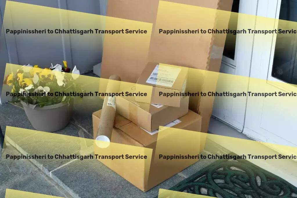 Pappinissheri to Chhattisgarh Transport Leading innovation in the transporting industry within India. - Construction equipment transport