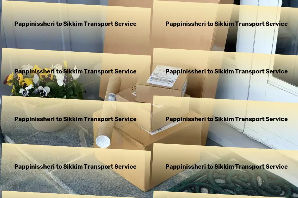 Pappinissheri to Sikkim Transport Express package logistics