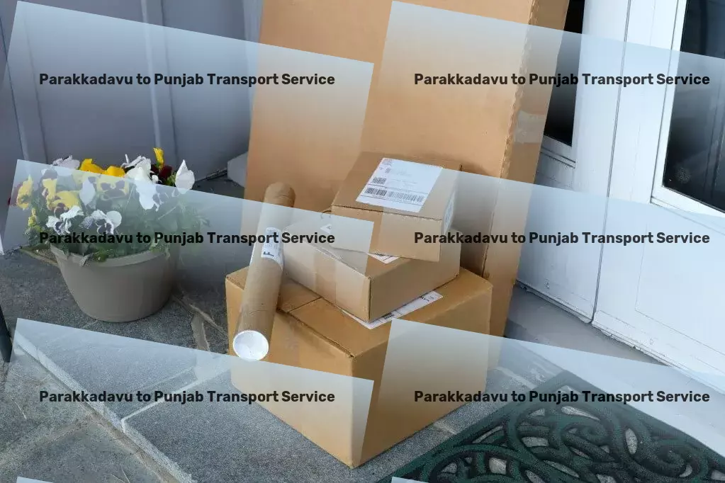 Parakkadavu to Punjab Transport Achieve logistics mastery with our services in India! - Express cargo logistics