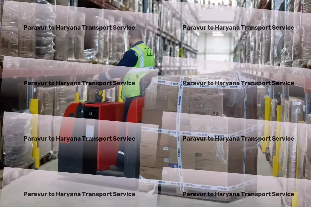 Paravur to Haryana Transport Multi-state logistics services