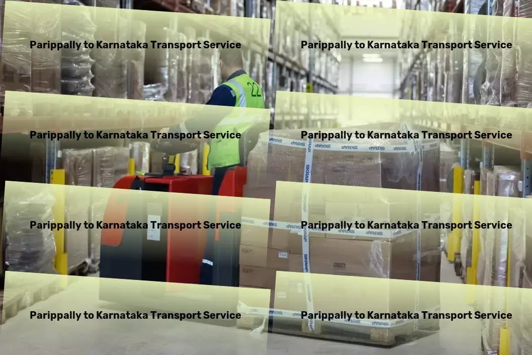 Parippally to Karnataka Transport Commercial package delivery