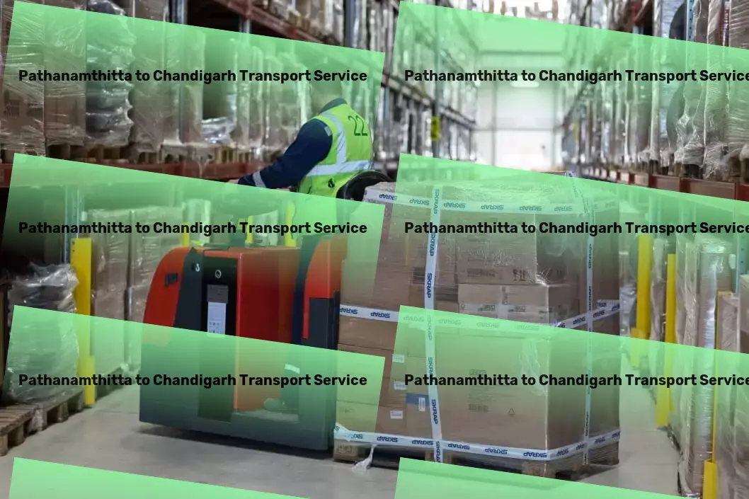 Pathanamthitta to Chandigarh Transport Reliable transport logistics