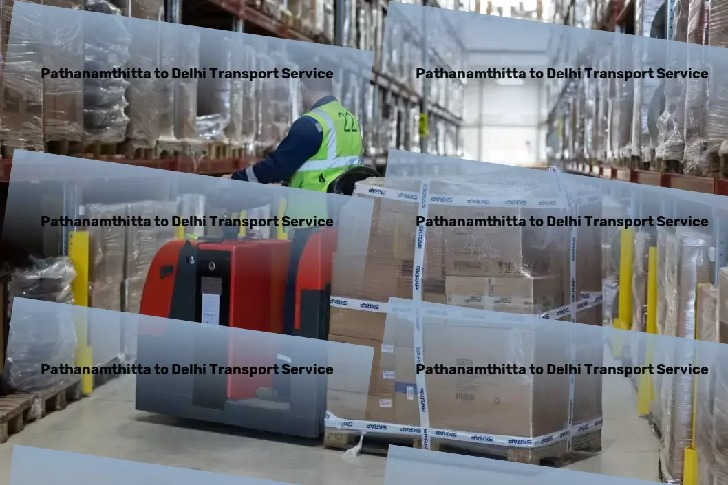 Pathanamthitta to Delhi Transport Dependable and efficient logistics services within India! - Cross-state transport services