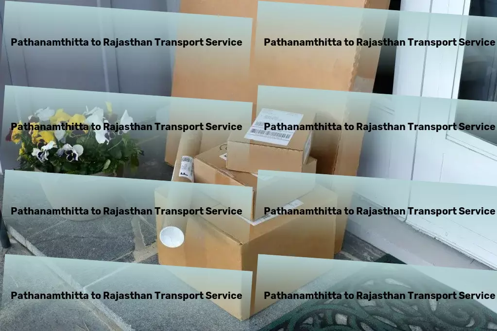 Pathanamthitta to Rajasthan Transport Road delivery solutions