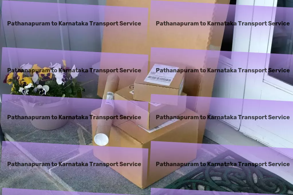 Pathanapuram to Karnataka Transport Tailored courier solutions