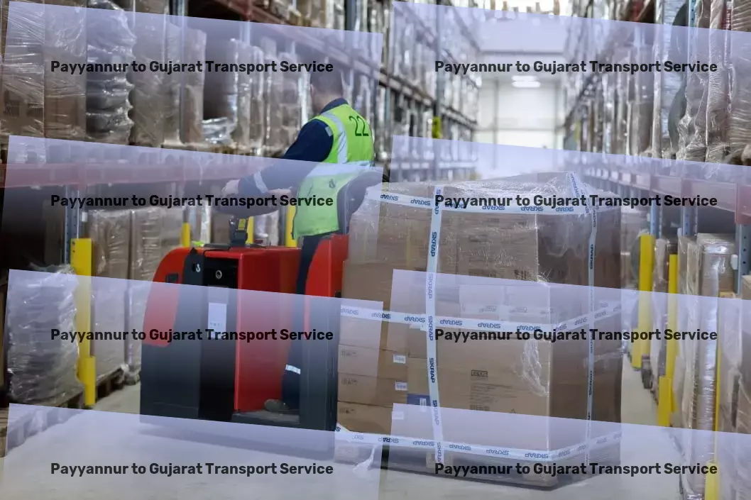 Payyannur to Gujarat Transport Nationwide logistics forwarding