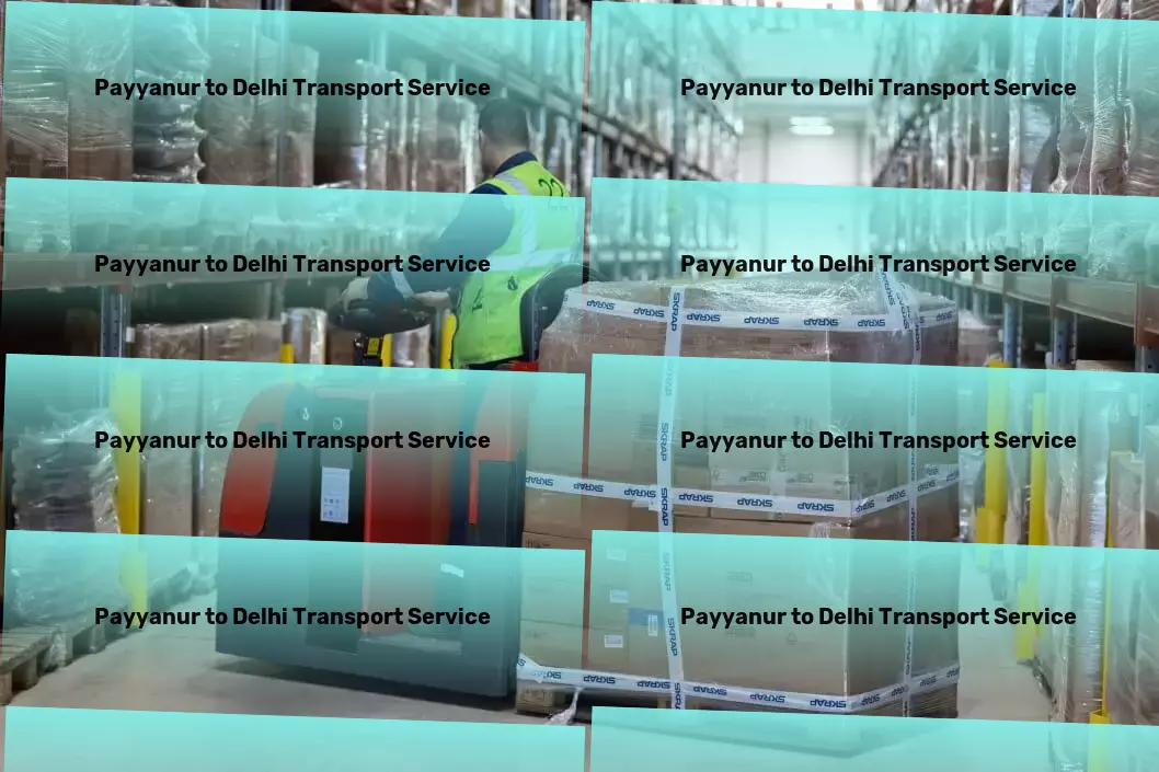 Payyanur to Delhi Transport Trust us to navigate the complexities of India's logistic pathways. - Efficient cargo transport services