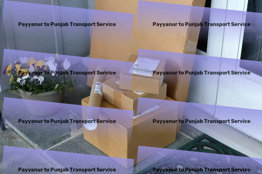 Payyanur to Punjab Transport Your strategic partner in overcoming shipping barriers! - Express furniture transport