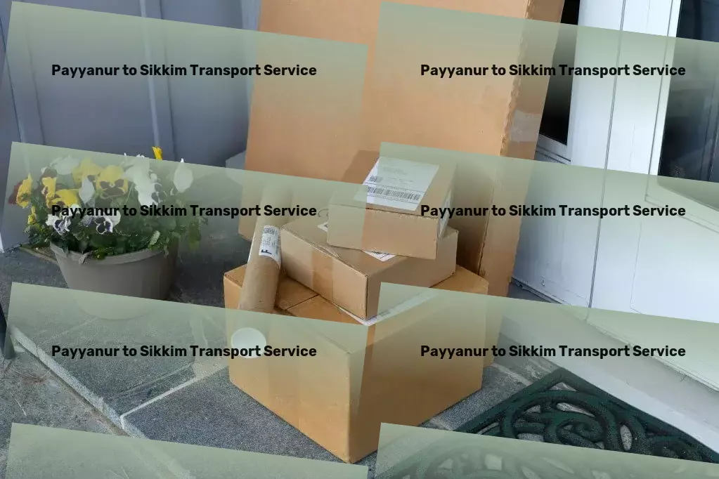 Payyanur to Sikkim Transport Large item transport services