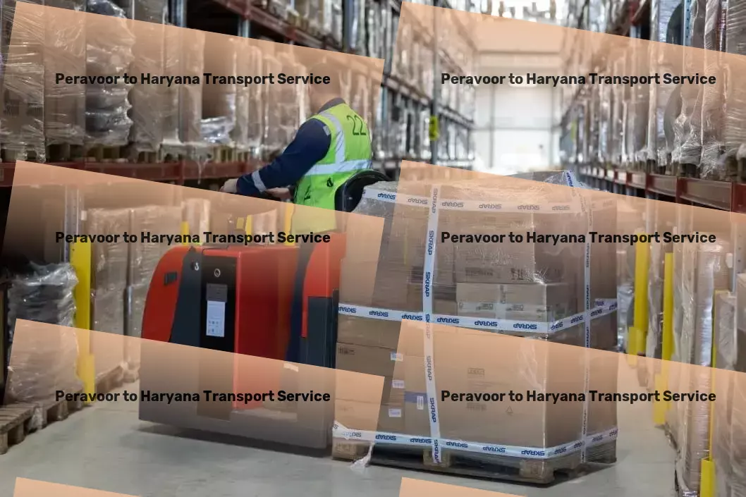 Peravoor to Haryana Transport Cargo transport solutions