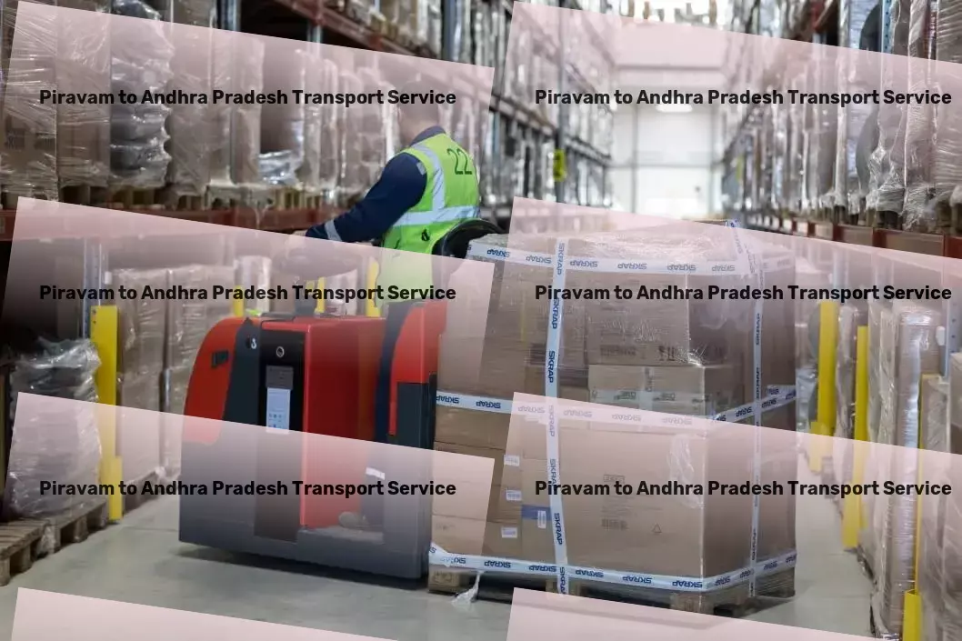 Piravam to Andhra Pradesh Transport Quick parcel delivery solutions