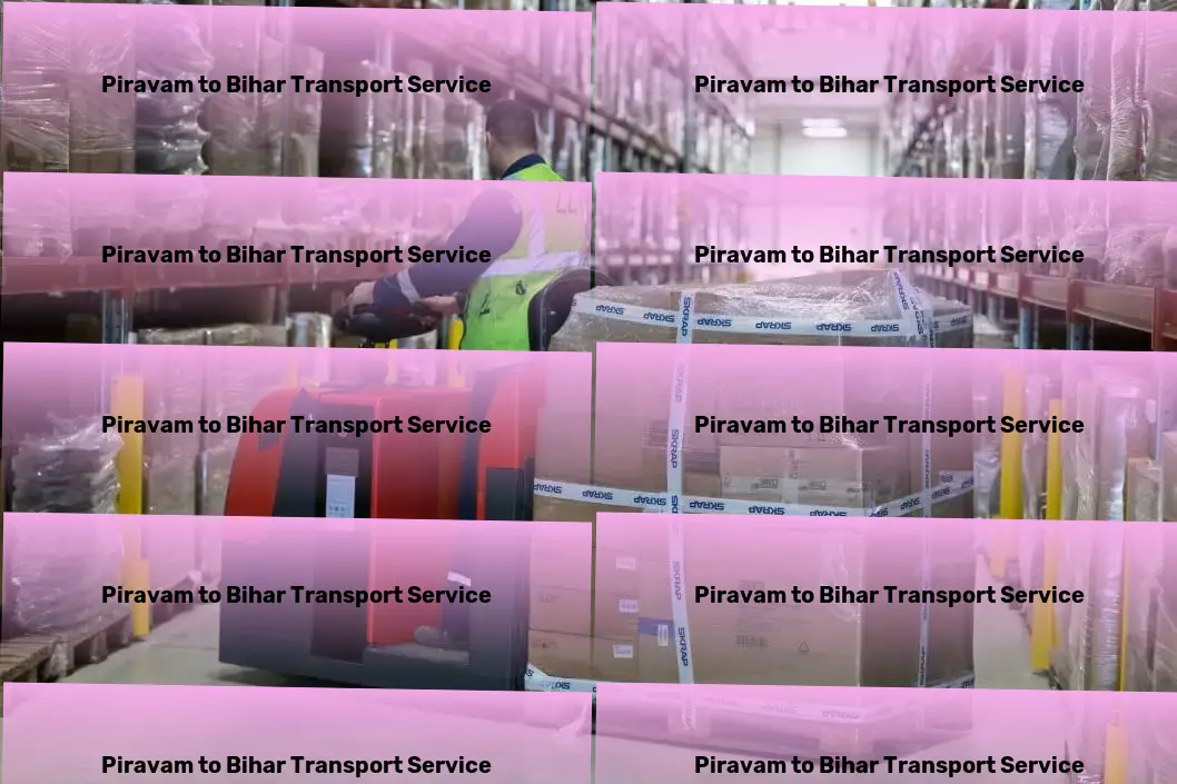 Piravam to Bihar Transport India's go-to for integrated transport solutions! - Direct freight services