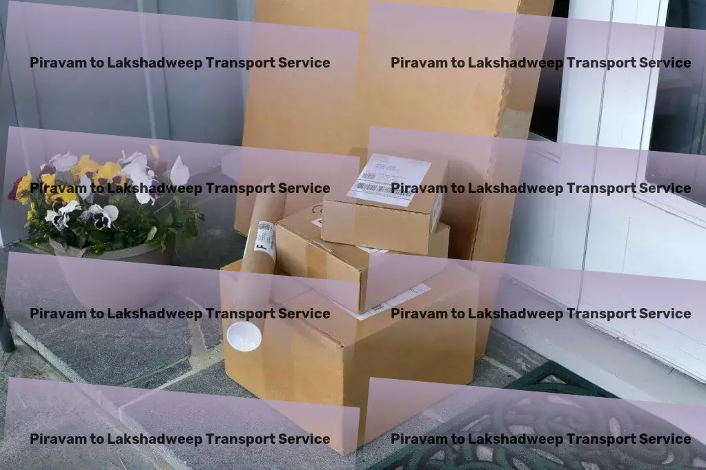 Piravam to Lakshadweep Transport Efficient goods shipment solutions