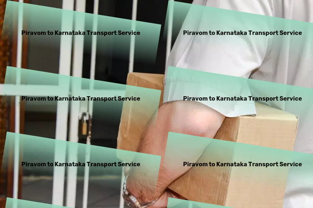 Piravom to Karnataka Transport Door to door delivery