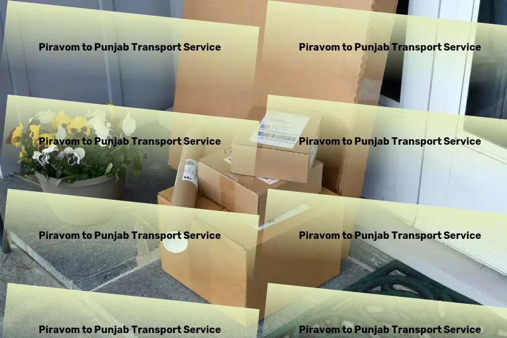 Piravom to Punjab Transport Professional logistics services